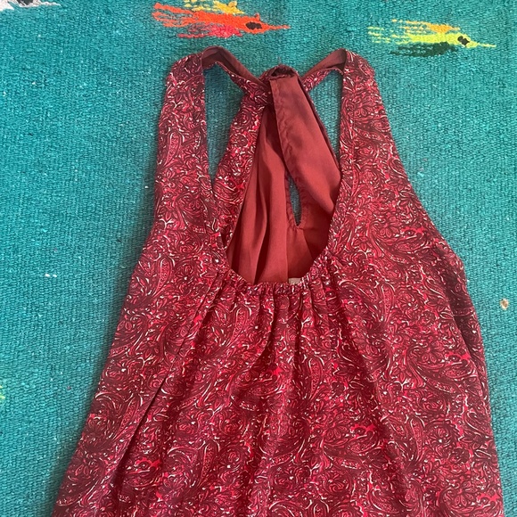 Converse One Star Red Paisley Dress Medium - Picture 2 of 5